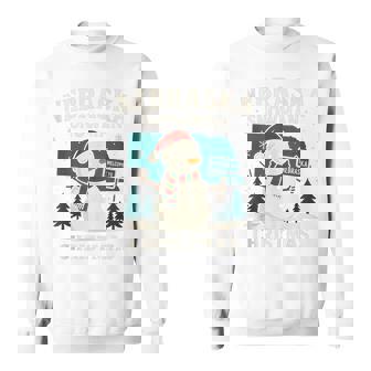 Nebraska Snowman Shirt Welcome To NE State Xmas Tee Tank Top Sweatshirt Unisex | Mazezy