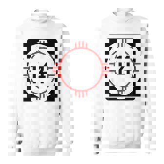 New Mexico Highway 14 Sign NM-14 State HWY Sweatshirt Unisex | Mazezy