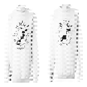 New Zealand Vintage North South Island Map Tank Top Sweatshirt Unisex | Mazezy