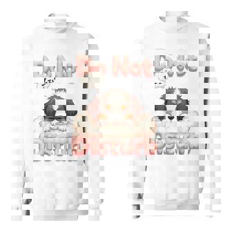 Do Not Disturb Aussie Dog Australian Shepherd Pajamas Sweatshirt Unisex | Mazezy