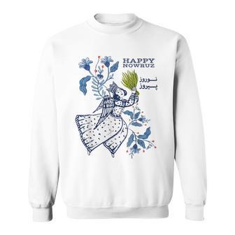 Nowruz Persian New Year Spring Happy Nowruz Haftseen Nowrouz Sweatshirt - Thegiftio UK