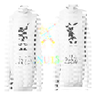 Nutcracker Costume Dancer Ballerina Christmas Dabbing Tri-Blend Sweatshirt | Seseable CA