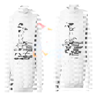 Off To Cause a Kerfuffle Silly Bird Witch Hat Shopping Cart Tank Top Sweatshirt Unisex | Mazezy