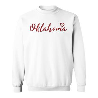 Oklahoma Throwback Classic Sweatshirt | Mazezy