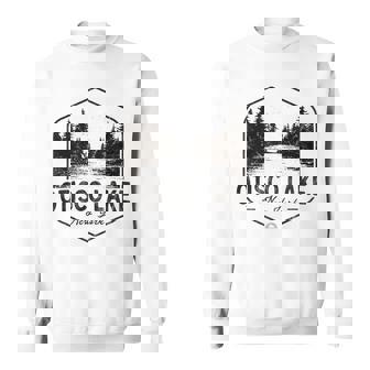 Otisco Lake New York Outdoors Vintage Sweatshirt Unisex | Mazezy