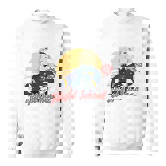 Otto Pilot Flight School Est 1980 Tri-Blend Sweatshirt | Mazezy