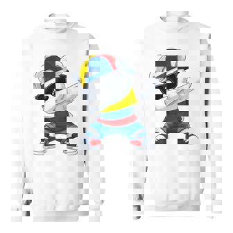 Ours Colombien Patriotique Colombie Dab Garçons Enfants 2025 Sweater e - Cadeauxyz