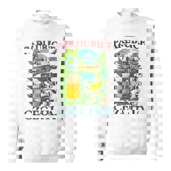 Pardubice Czechia Lion Beer Czech Republic Souvenir Sweatshirt Unisex | Mazezy