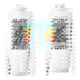 Got Passed By My Daughter Skiing Retro Winter Sports Sweatshirt - Seseable