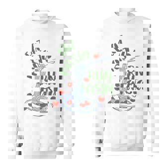 Pasta Lover Italian Cuisine Workout Eats Pasta Runs Fast Sweatshirt Unisex | Mazezy