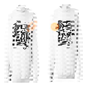 PE School Gym Teaching And Instructor PE Teacher Sweatshirt Unisex | Mazezy