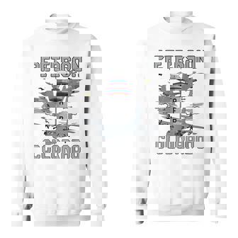 Peterson AFB Colorado Air Force Base Fighter Jets Tee Sweatshirt Unisex | Mazezy