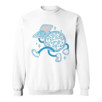 Pizza Perfect The Best Pizza On Earth バックプリント スウェットシャツ - Kawaiitshirt
