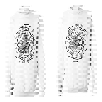 I Still Play With Blocks Front & Back Print Mechanic Sweatshirt - Thegiftio