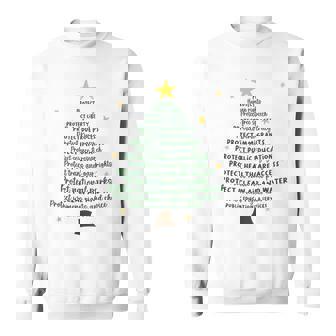 Protect Democracy Christmas Tree Anti Trump Sweatshirt | Mazezy