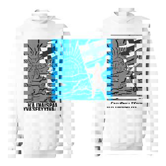 Proud To Be Finnish Finland Flag Sunrise Independence Day Sweatshirt Unisex | Mazezy