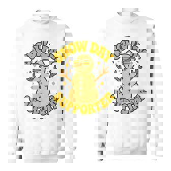 Proud Supporter Of Snow Days Chemistry Teacher Christmas Sweatshirt Unisex | Mazezy