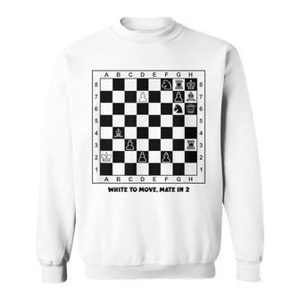 Puzzle Amusant Deoldat Unique D'échecs Sweater e - Cadeauxyz