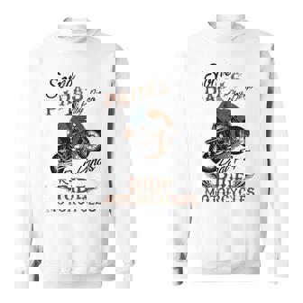 Real Papas Ride Motorcycles Quote For Grandpa Motorbikes Tank Top Sweatshirt Unisex | Mazezy