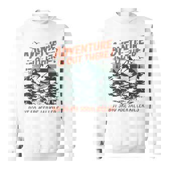 Retro Adventure Is Out There But So Are Serial Killers Sweatshirt | Seseable CA