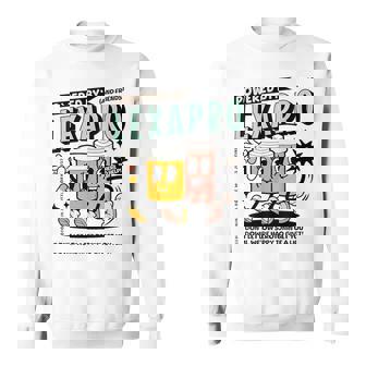 Retro Powered By Lexapro Mental Health Dark Humor Outfit Sweatshirt - Monsterry