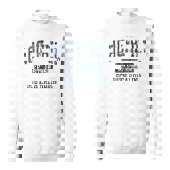 Rock Hill South Carolina SC Vintage Established Tank Top Sweatshirt Unisex | Mazezy