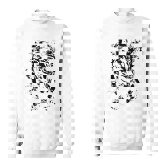 Saxophone Guy Streetart Chamber Music For Boys Raglan Baseball Tee Sweatshirt Unisex | Mazezy