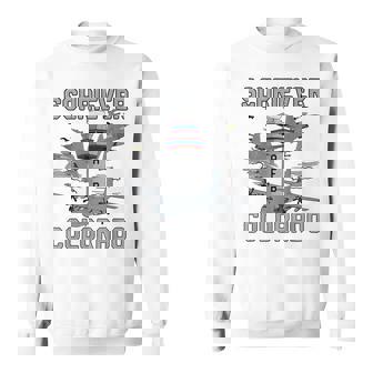 Schriever AFB Colorado Air Force Base Fighter Jets Tee Sweatshirt Unisex | Mazezy