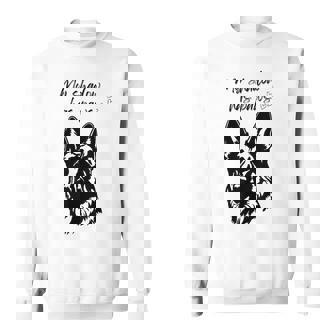 My Shadow Has Paws German Shepherd Sweatshirt Unisex | Mazezy