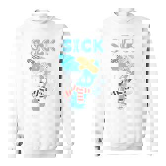 Sick Seven Number 7 Christmas Winter Ice Snow Sick 7 Sweatshirt - Monsterry