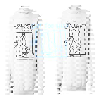 Got Too Silly Goose Pun Humor For Animal Lovers Sweatshirt - Monsterry