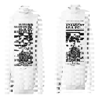 Skeleton Cowboy Atacama Desert Sweatshirt Unisex | Mazezy