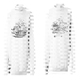 Sleeping Lady Of Malta Fertility Goddess Prehistory Tank Top Sweatshirt Unisex | Mazezy