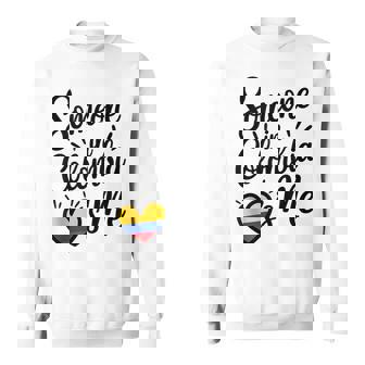 Someone In Colombia Loves Me Colombian Tank Top Sweatshirt Unisex | Mazezy