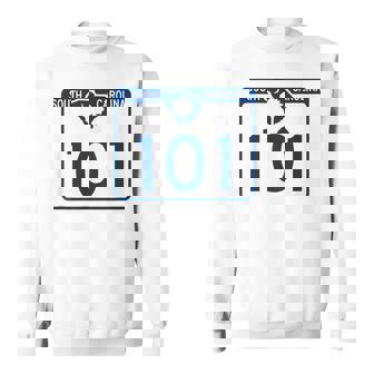 South Carolina Highway 101 Sign SC-101 State HWY Sweatshirt Unisex | Mazezy