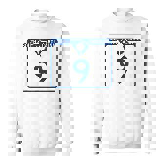 South Carolina Highway 9 Sign SC-9 State HWY Sweatshirt Unisex | Mazezy