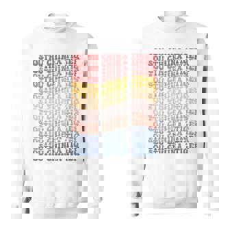 South China Tiger Groovy Retro Sweatshirt Unisex | Mazezy