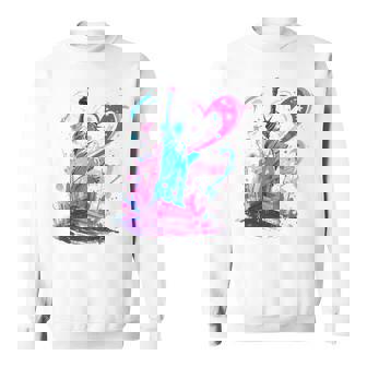 Statue Of Liberty American Pride Premium Sweatshirt Unisex | Mazezy