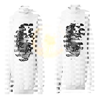 Sugar Skull Dandelion Day Of The Dead Sweatshirt Unisex | Mazezy