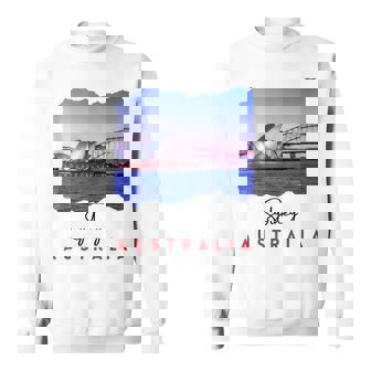 Sydney Australia Tourist Souvenir Famous Opera House Harbour Tank Top Sweatshirt Unisex | Mazezy