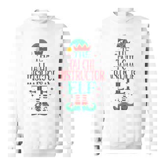 Tai Chi Instructor Elf Christmas Medical Staff Tank Top Sweatshirt Unisex | Mazezy