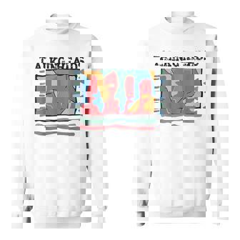 Talking Heads イエロー レトロ グラフィック スウェットシャツ - Kawaiitshirt