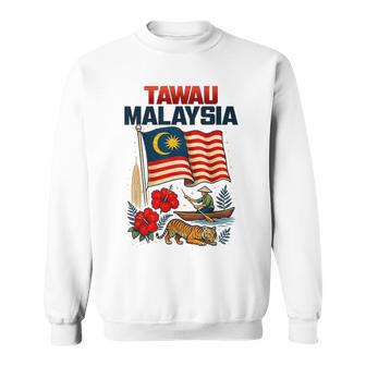 Tawau Malaysia Souvenir Traveling Sweatshirt Unisex | Mazezy