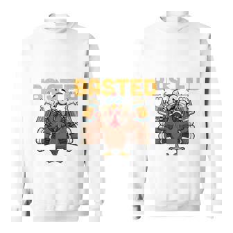 Thanksgiving Pluck It Lets Get Basted Thanksgiving Men Sweatshirt | Mazezy