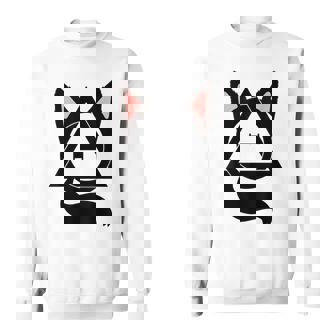 Unique Therian For Theta Delta Cat Lovers -Adult Therian Cat Grey Small Classic Fit Polyester 100 Short Sleeve Sweatshirt | Mazezy