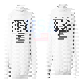 Usa Drapeau Américain 4 Juillet Amérique Patriotique Usa Sweater e - Cadeauxyz