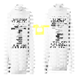 Usted No Está En Mi Nivel Land Topógrafo Geomática Geomática Camisa de entrenamiento - Regaloses