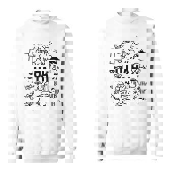 Utah USA State Symbols Vintage Souvenir Cute Doodle Sweatshirt Unisex | Mazezy