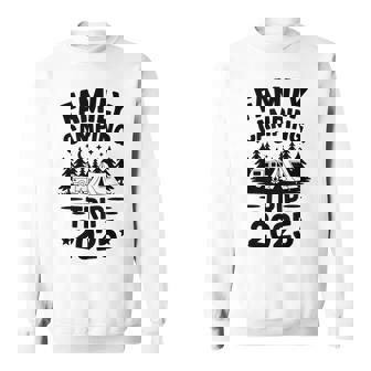 Vacation Matching Family Camping Trip 2025 Sweatshirt Unisex | Mazezy