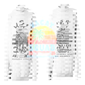 Vacay Squad 2026 Summer Vacation Family Friends Trip Palm Sweatshirt - Thegiftio